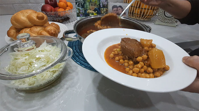 מתכון חמין חומוס עם אוסובוקו טעים
