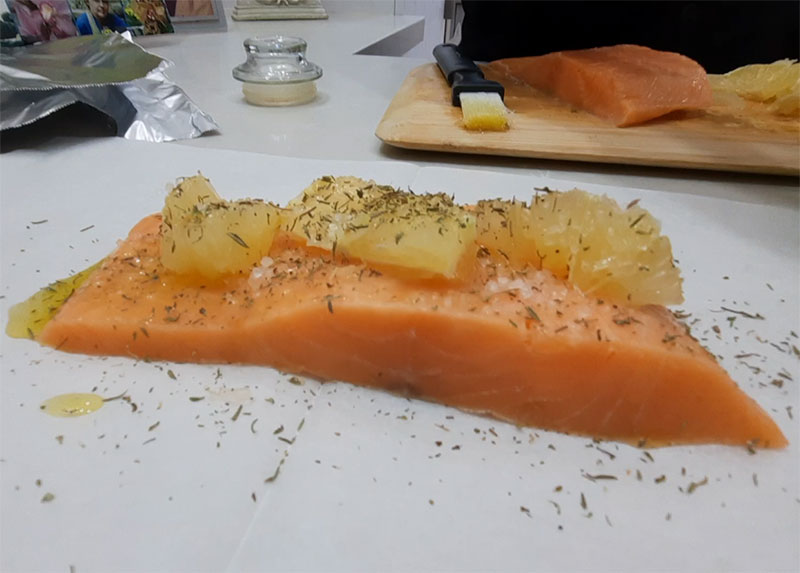 סלמון בתנור מתכון קל ומהיר