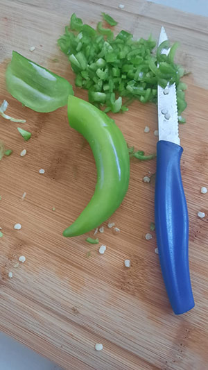 קיצוץ פלפל חריף